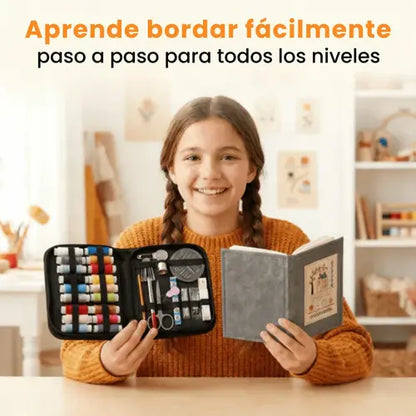 CALM STITCH™ – Libro de bordado antiestrés