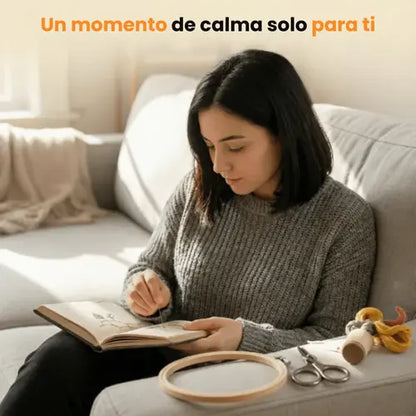 CALM STITCH™ – Libro de bordado antiestrés